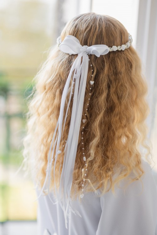 wianek komunijny dla dziewczynki radomiła całość