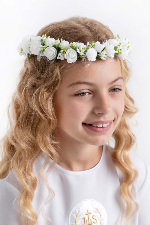 wianek komunijny ludmiła