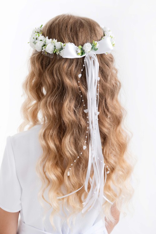 wianek komunijny ludmiła tył