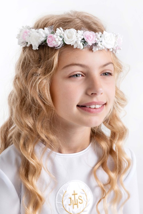 wianek komunijny dla dziewczynki bogna