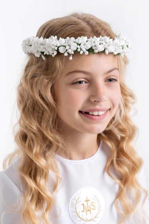 wianek komunijny dla dziewczynki dobrawa