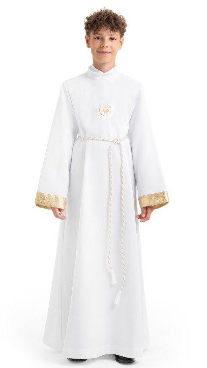 Alba komunijna dla chłopca Emil złoty
