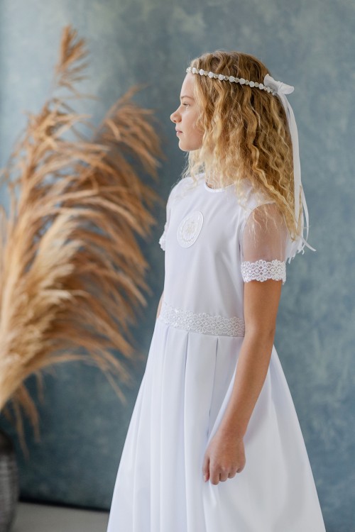 Sukienko-alba komunijna dla dziewczynki Amelia 3