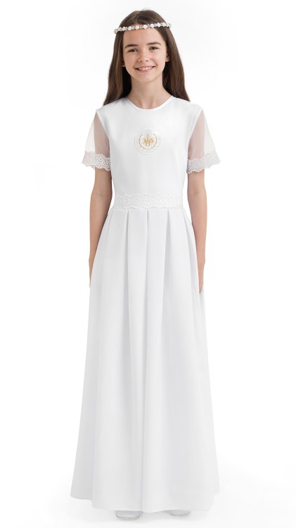 Sukienko-alba komunijna dla dziewczynki Amelia