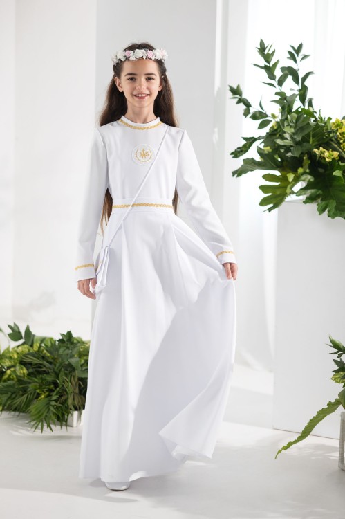 Sukienko-alba komunijna dla dziewczynki Anita 3
