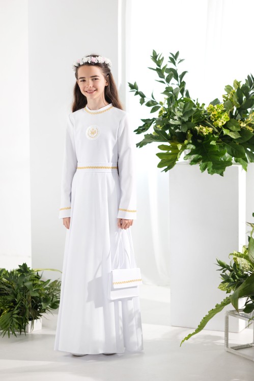 Sukienko-alba komunijna dla dziewczynki Anita 4