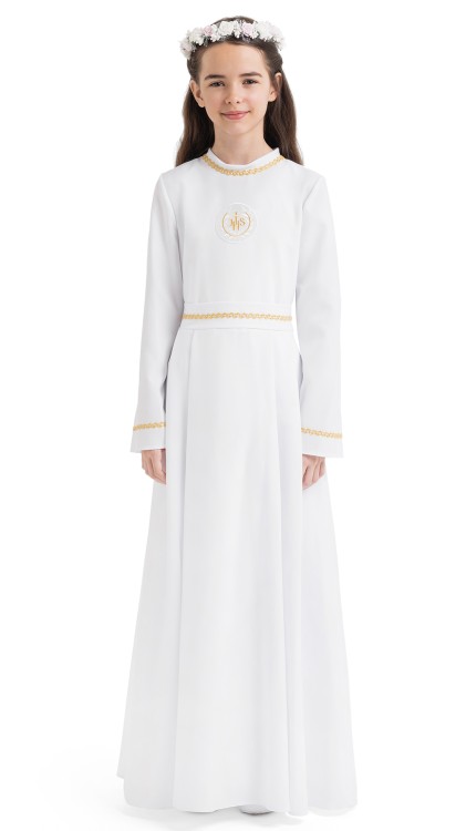 Sukienko-alba komunijna dla dziewczynki Anita