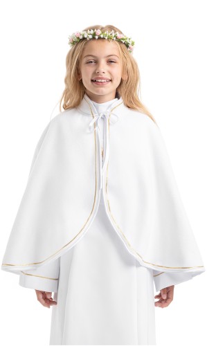 Pelerynka komunijna dla dziewczynki Magnolia