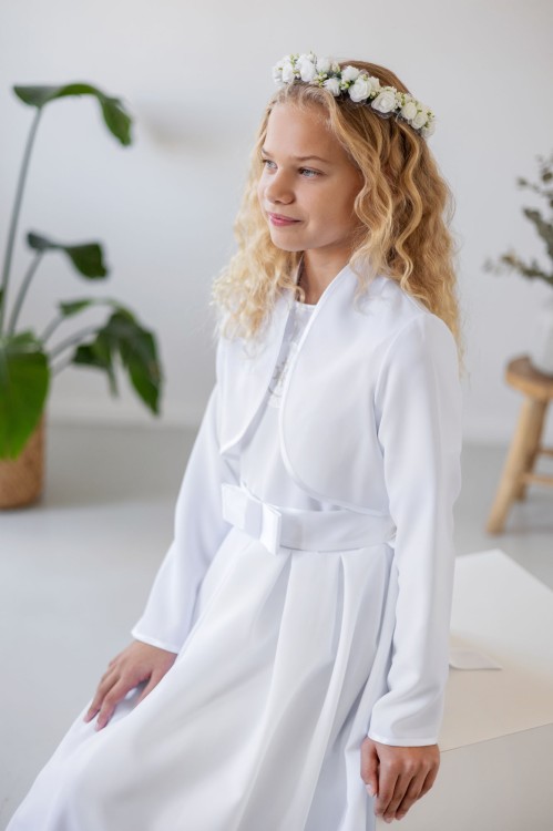 Bolerko komunijne dla dziewczynki Frezja 3