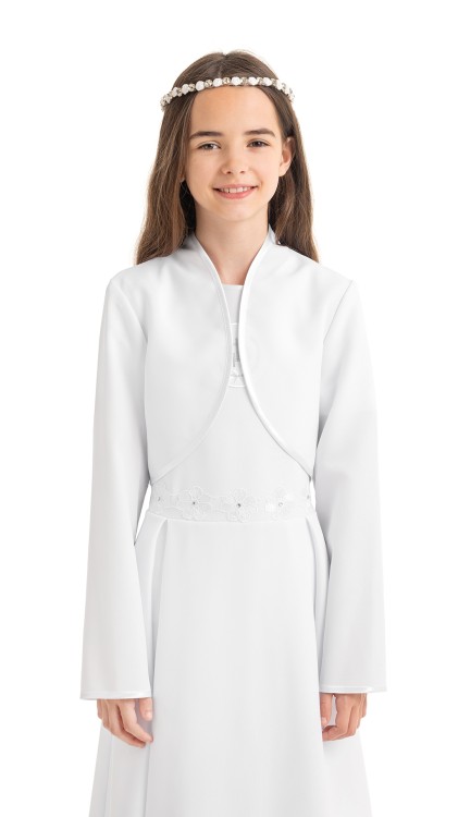 Bolerko komunijne dla dziewczynki Frezja