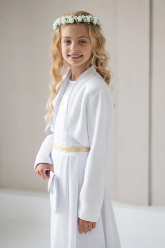 Bolerko komunijne dla dziewczynki Lilia 2