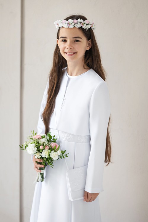 Bolerko komunijne dla dziewczynki Cynia 2