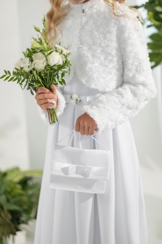 Bolerko komunijne dla dziewczynki Begonia 3