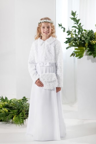 Bolerko komunijne dla dziewczynki Gerbera