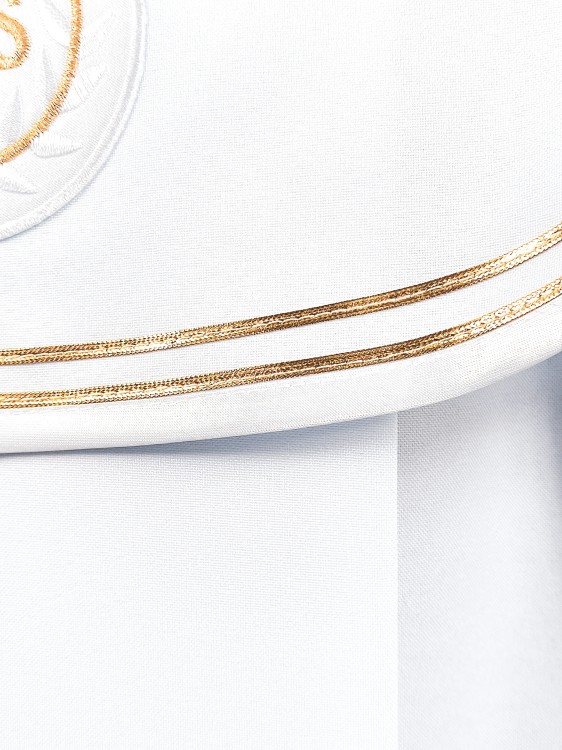 Alba komunijna o krótkim kroju dla chłopca Dariusz 3