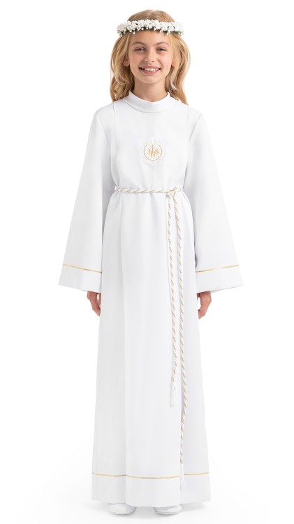 Alba komunijna dla dziewczynki Franciszka