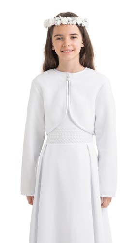 Bolerko komunijne dla dziewczynki Stokrotka