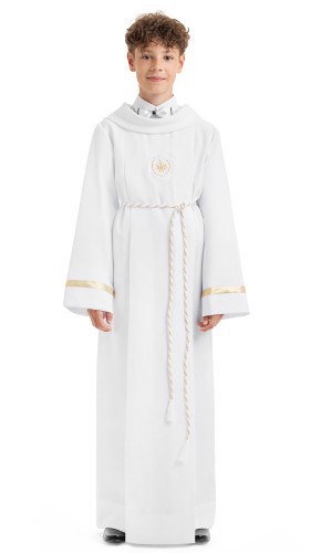 Alba komunijna z kapturem Paweł