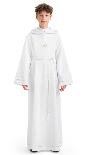 Alba komunijna z kapturem Kacper