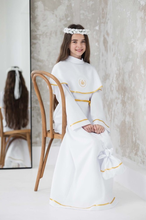 Torebka-woreczek komunijny Karolina 2