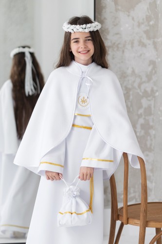 Torebka-woreczek komunijny Karolina