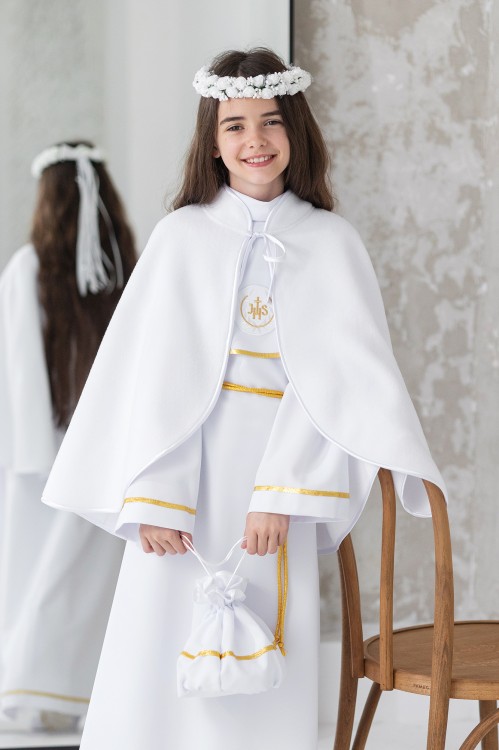 Torebka-woreczek komunijny Karolina