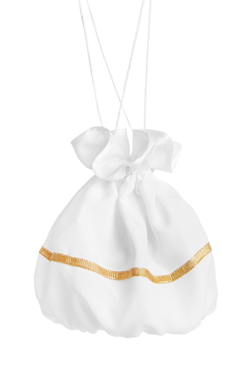 Torebka-woreczek komunijny Karolina