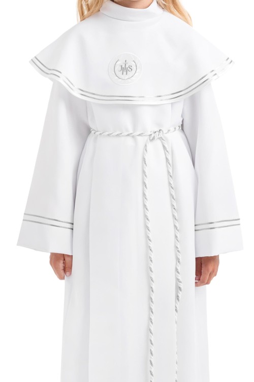 Alba komunijna Daria srebrna