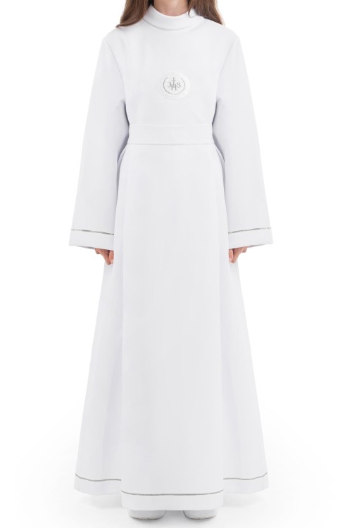 Alba komunijna Dominika srebrna