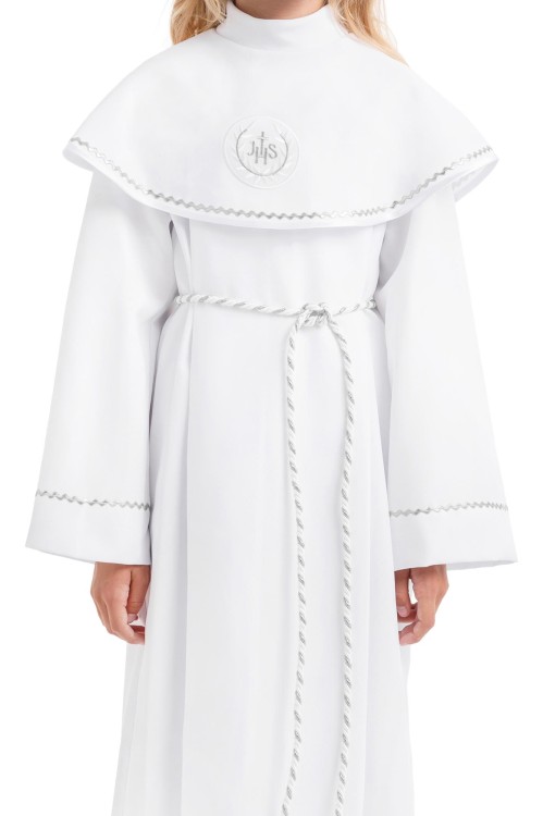 Alba komunijna Marcelina srebrna