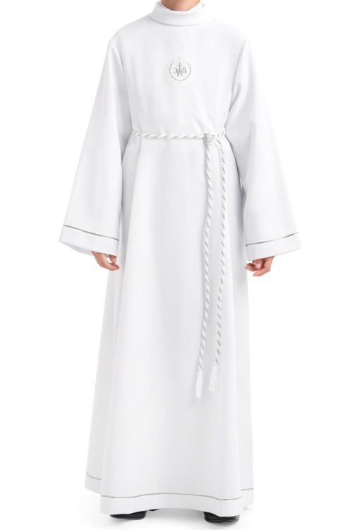 Alba komunijna Dominik srebrny